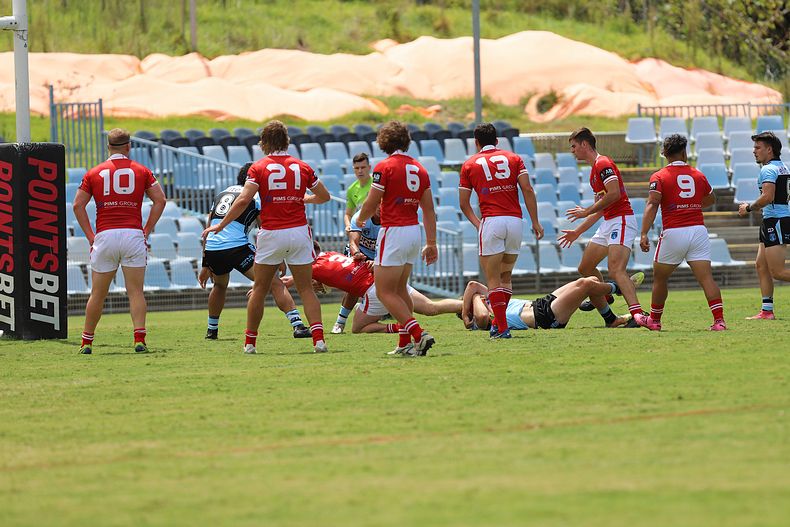 2022 SG Ball Cup – Rnd 1 – Sharks v Steelers