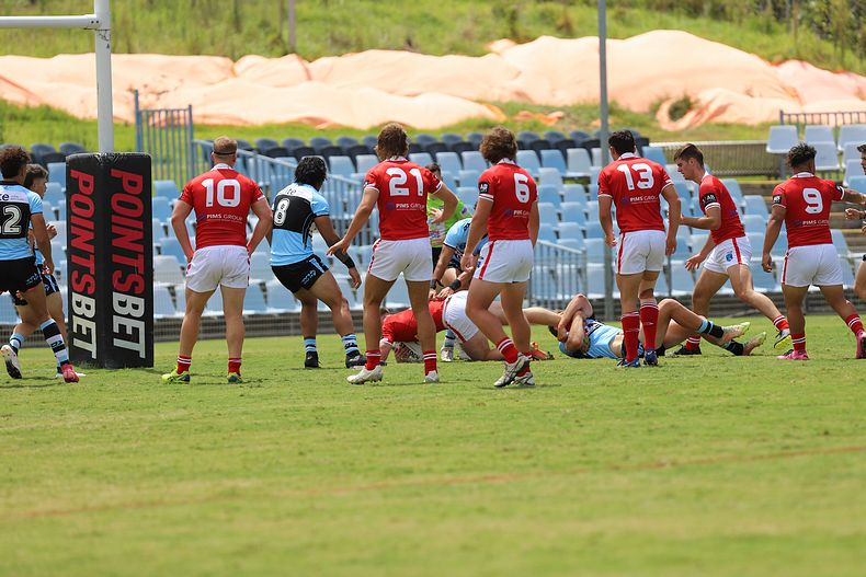 2022 SG Ball Cup – Rnd 1 – Sharks v Steelers