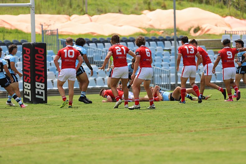 2022 SG Ball Cup – Rnd 1 – Sharks v Steelers