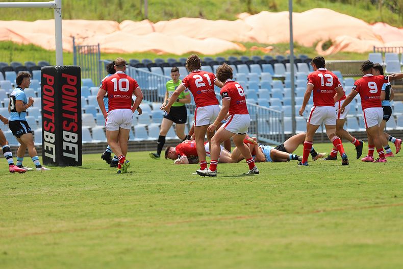 2022 SG Ball Cup – Rnd 1 – Sharks v Steelers
