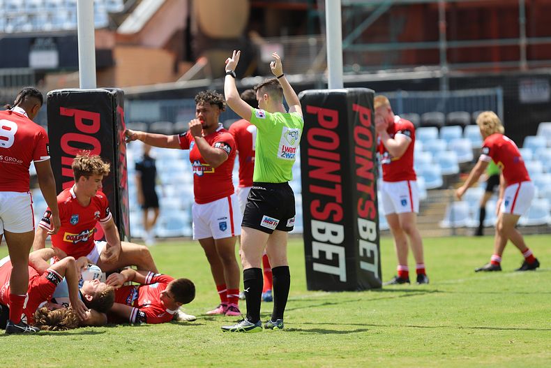 2022 SG Ball Cup – Rnd 1 – Sharks v Steelers