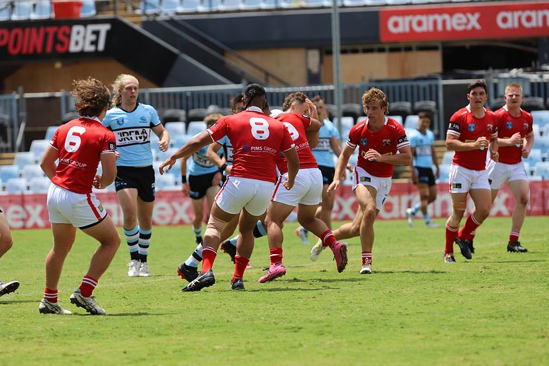 2022 SG Ball Cup – Rnd 1 – Sharks v Steelers