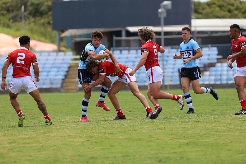 2022 SG Ball Cup – Rnd 1 – Sharks v Steelers