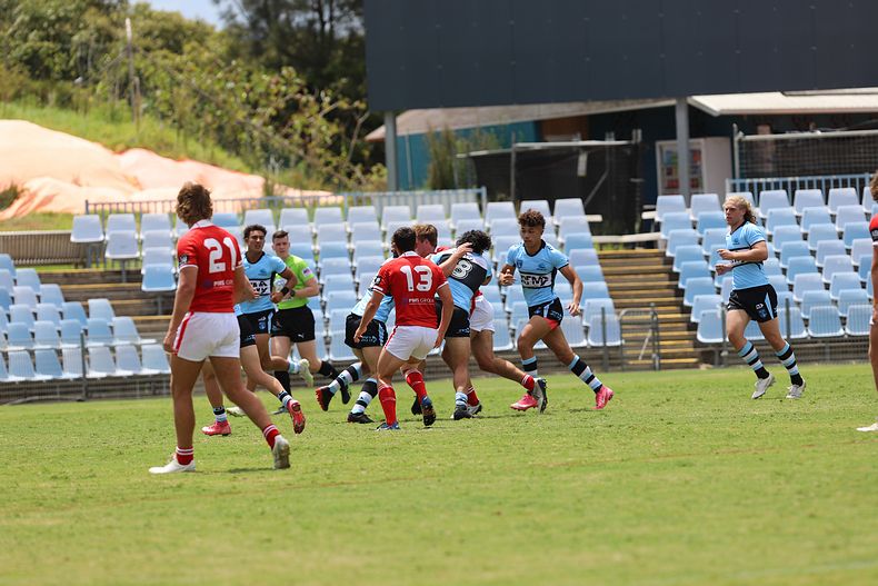 2022 SG Ball Cup – Rnd 1 – Sharks v Steelers