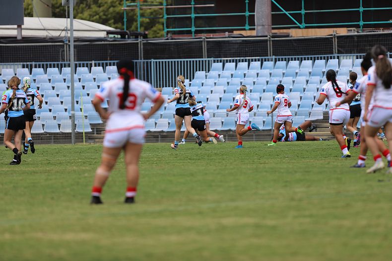 2022 Tarsha Gale Cup – Rnd 1 – Sharks v Dragons