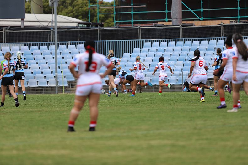 2022 Tarsha Gale Cup – Rnd 1 – Sharks v Dragons