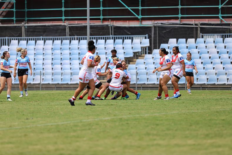 2022 Tarsha Gale Cup – Rnd 1 – Sharks v Dragons