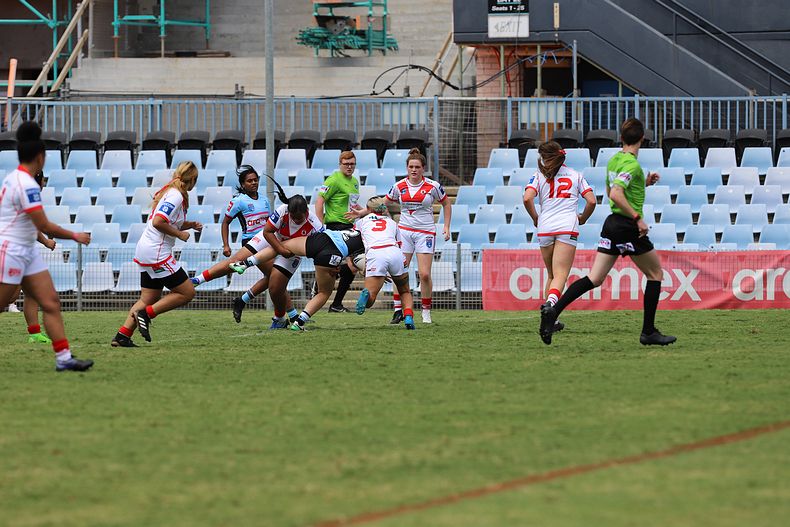 2022 Tarsha Gale Cup – Rnd 1 – Sharks v Dragons