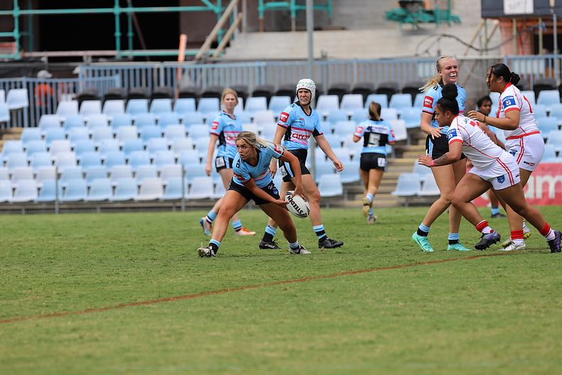 2022 Tarsha Gale Cup – Rnd 1 – Sharks v Dragons