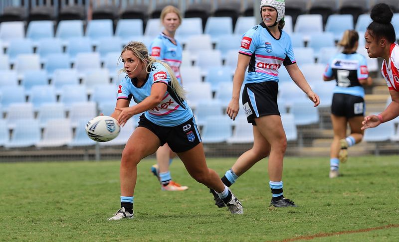 2022 Tarsha Gale Cup – Rnd 1 – Sharks v Dragons