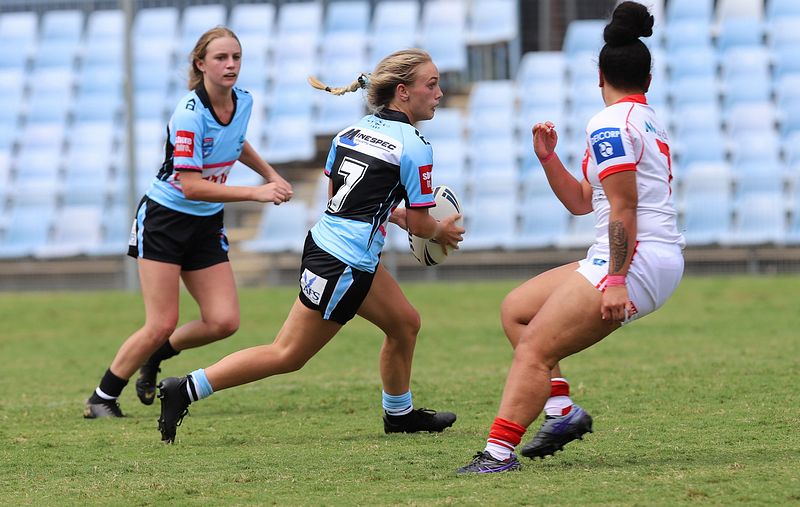 2022 Tarsha Gale Cup – Rnd 1 – Sharks v Dragons