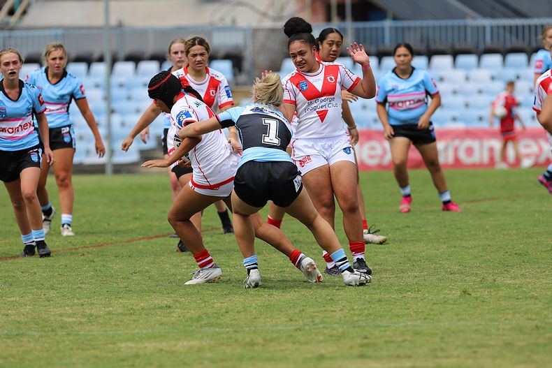 2022 Tarsha Gale Cup – Rnd 1 – Sharks v Dragons