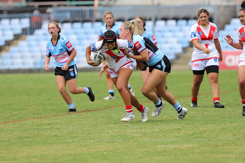 2022 Tarsha Gale Cup – Rnd 1 – Sharks v Dragons