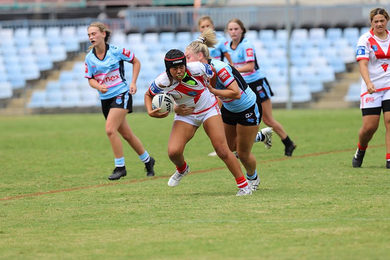 2022 Tarsha Gale Cup – Rnd 1 – Sharks v Dragons