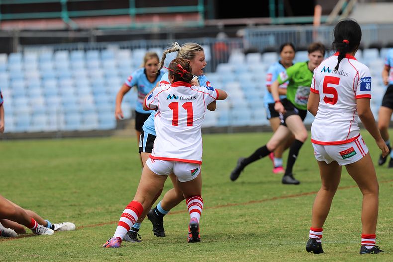 2022 Tarsha Gale Cup – Rnd 1 – Sharks v Dragons