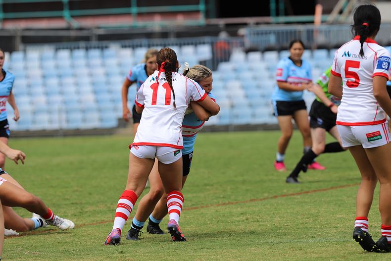 2022 Tarsha Gale Cup – Rnd 1 – Sharks v Dragons