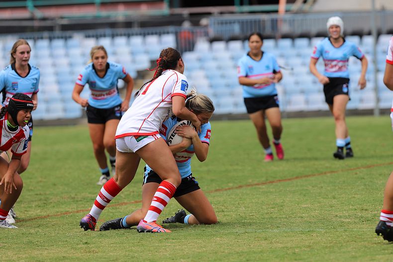 2022 Tarsha Gale Cup – Rnd 1 – Sharks v Dragons