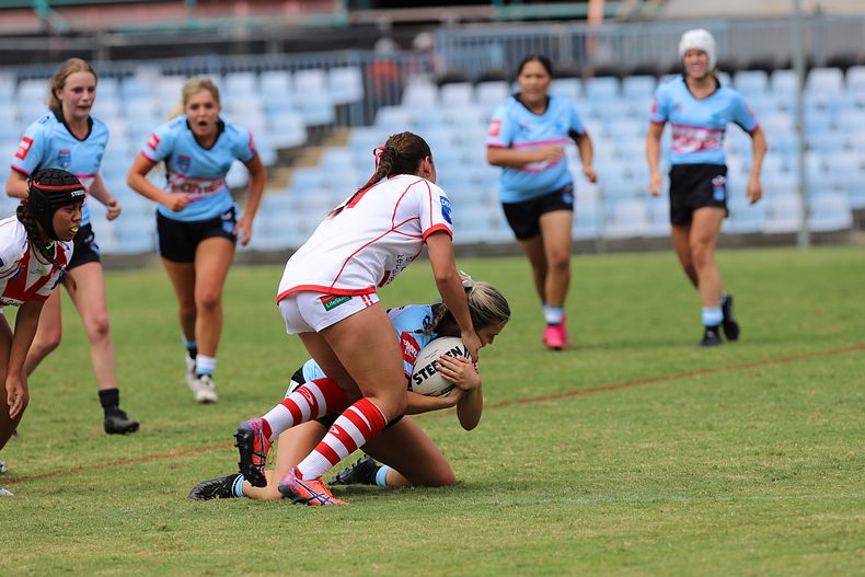 2022 Tarsha Gale Cup – Rnd 1 – Sharks v Dragons