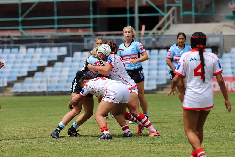 2022 Tarsha Gale Cup – Rnd 1 – Sharks v Dragons