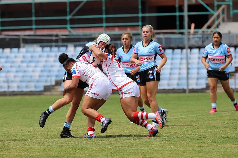 2022 Tarsha Gale Cup – Rnd 1 – Sharks v Dragons