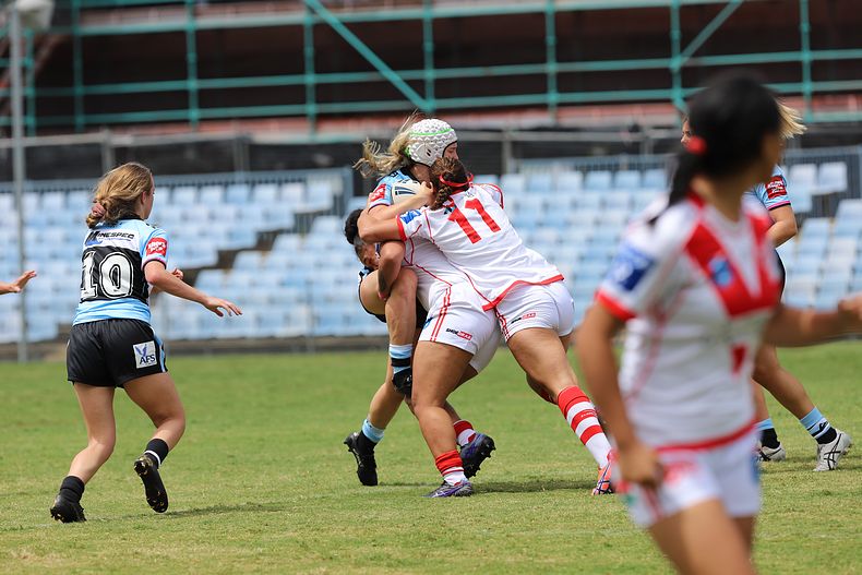 2022 Tarsha Gale Cup – Rnd 1 – Sharks v Dragons