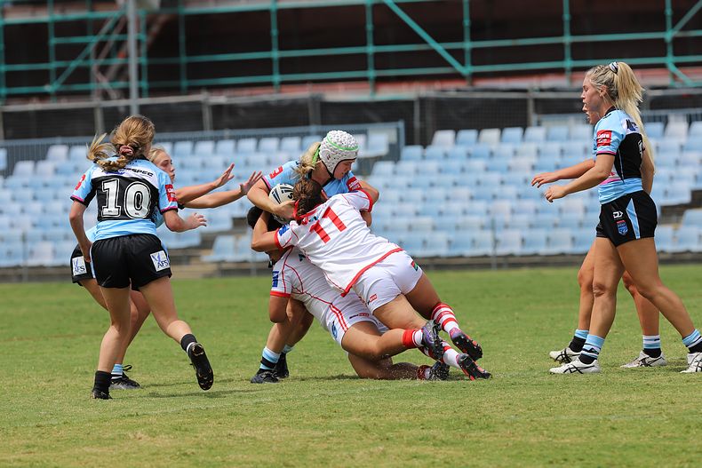 2022 Tarsha Gale Cup – Rnd 1 – Sharks v Dragons