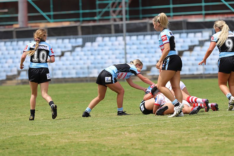 2022 Tarsha Gale Cup – Rnd 1 – Sharks v Dragons