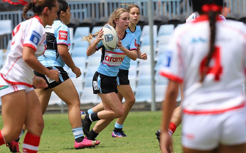 2022 Tarsha Gale Cup – Rnd 1 – Sharks v Dragons