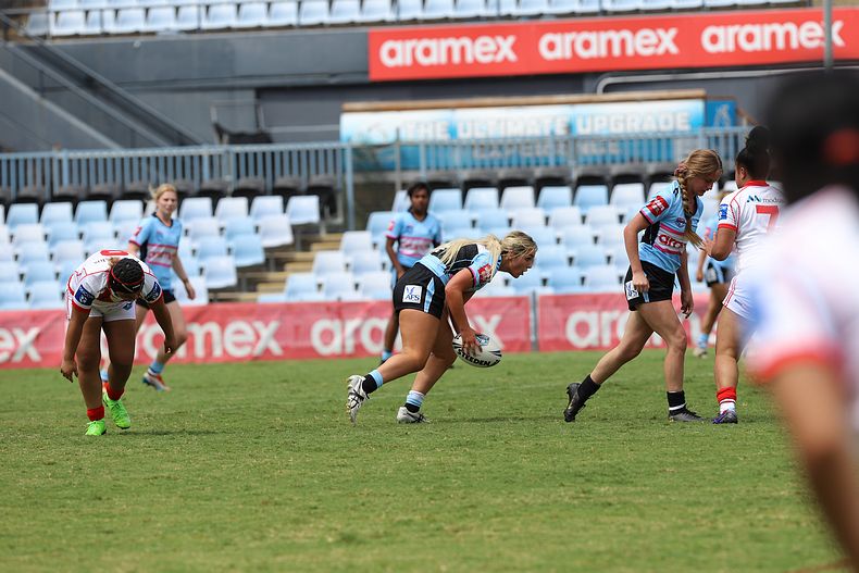 2022 Tarsha Gale Cup – Rnd 1 – Sharks v Dragons