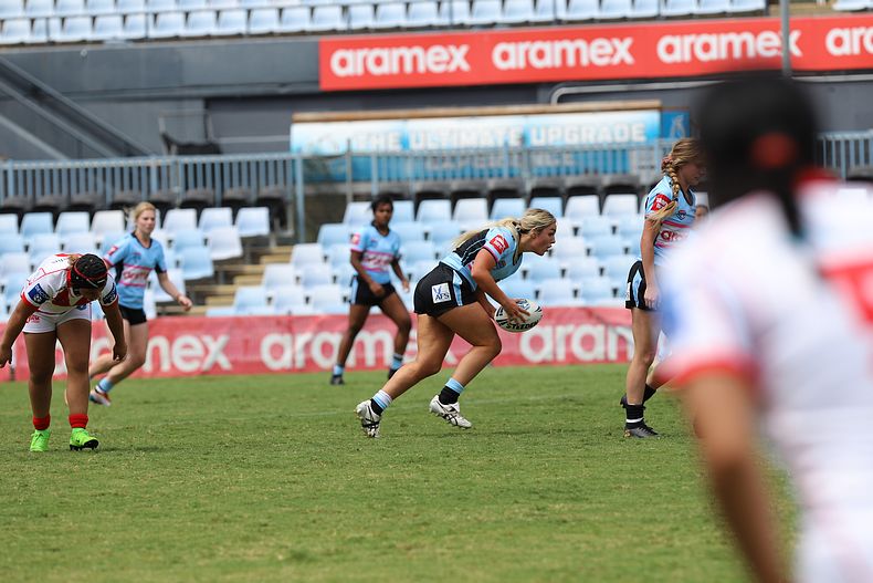 2022 Tarsha Gale Cup – Rnd 1 – Sharks v Dragons