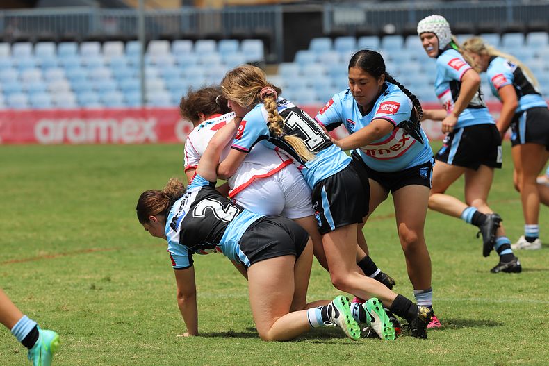 2022 Tarsha Gale Cup – Rnd 1 – Sharks v Dragons