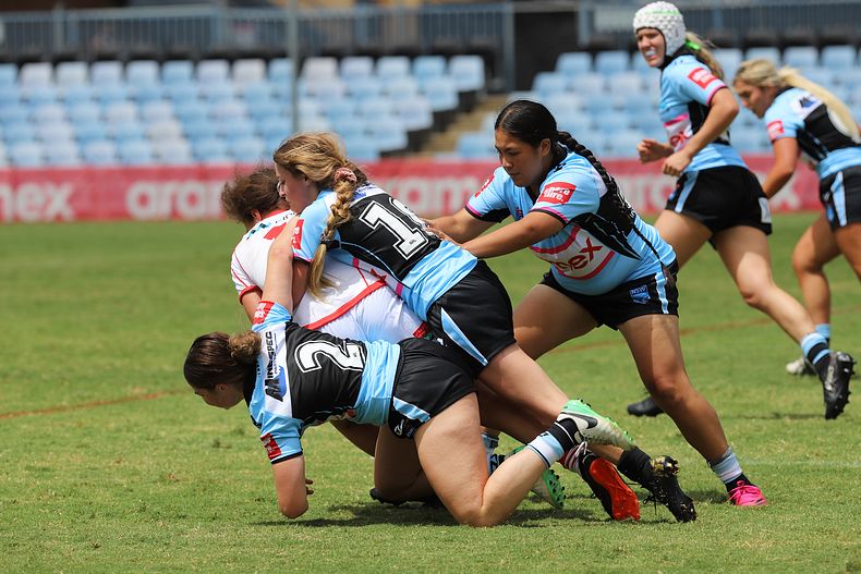 2022 Tarsha Gale Cup – Rnd 1 – Sharks v Dragons