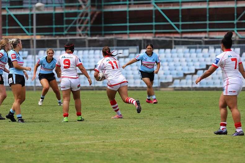 2022 Tarsha Gale Cup – Rnd 1 – Sharks v Dragons