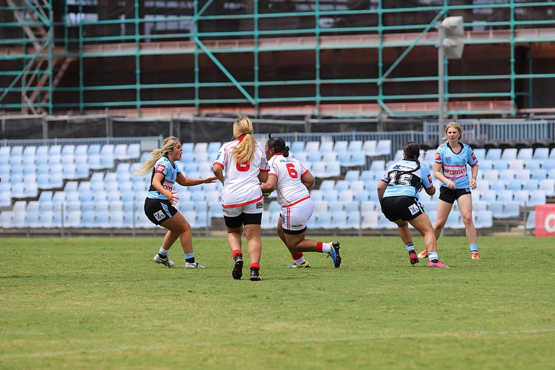 2022 Tarsha Gale Cup – Rnd 1 – Sharks v Dragons