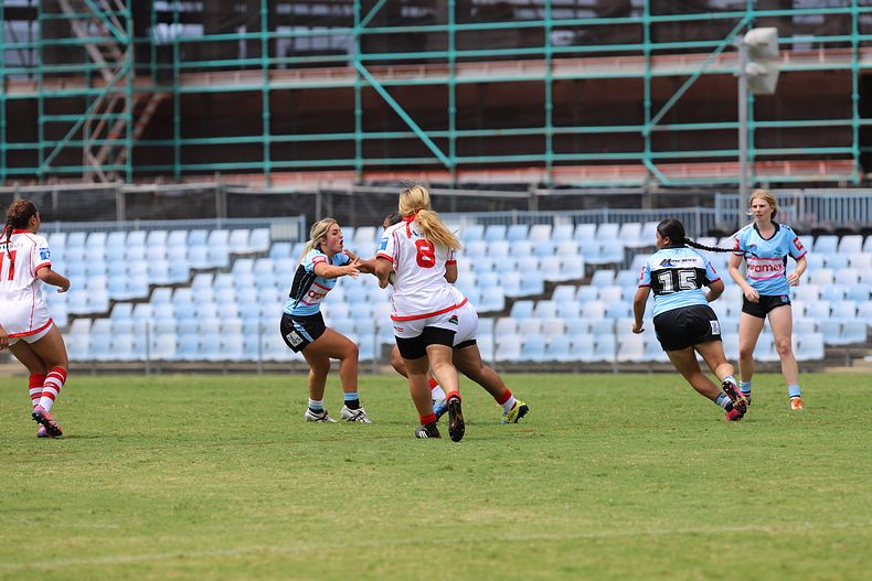 2022 Tarsha Gale Cup – Rnd 1 – Sharks v Dragons
