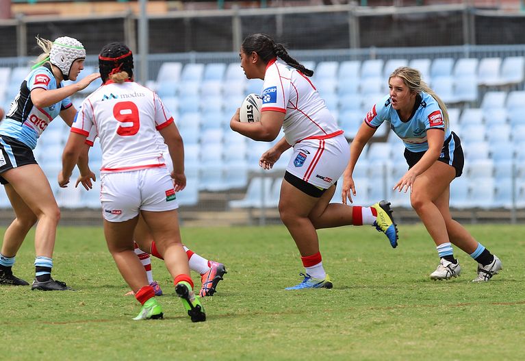 2022 Tarsha Gale Cup – Rnd 1 – Sharks v Dragons