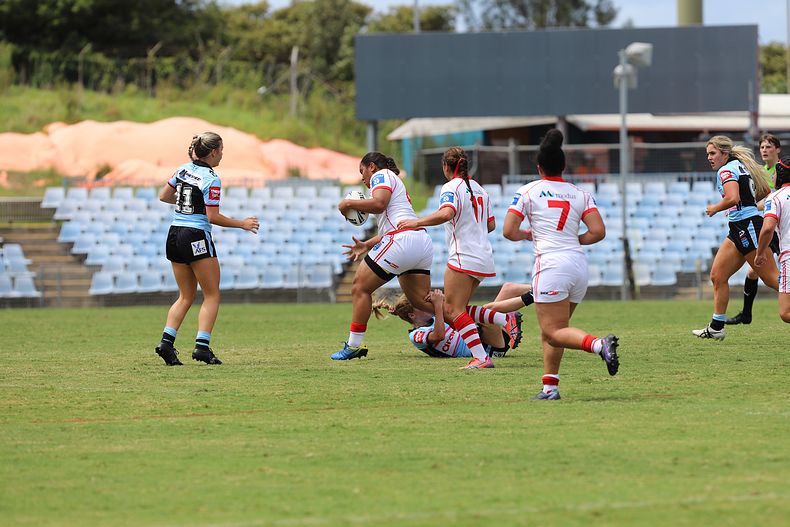 2022 Tarsha Gale Cup – Rnd 1 – Sharks v Dragons