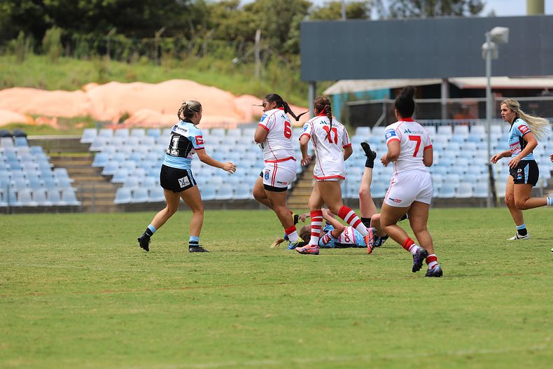 2022 Tarsha Gale Cup – Rnd 1 – Sharks v Dragons