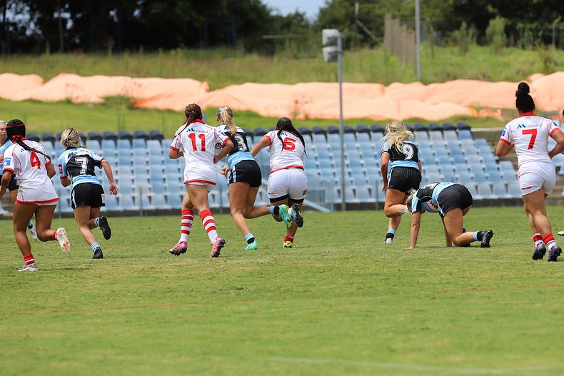 2022 Tarsha Gale Cup – Rnd 1 – Sharks v Dragons