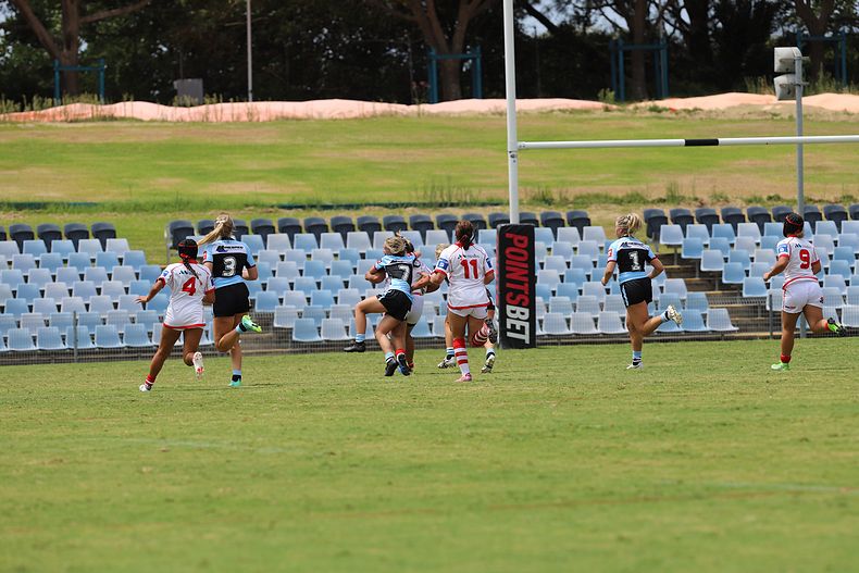 2022 Tarsha Gale Cup – Rnd 1 – Sharks v Dragons