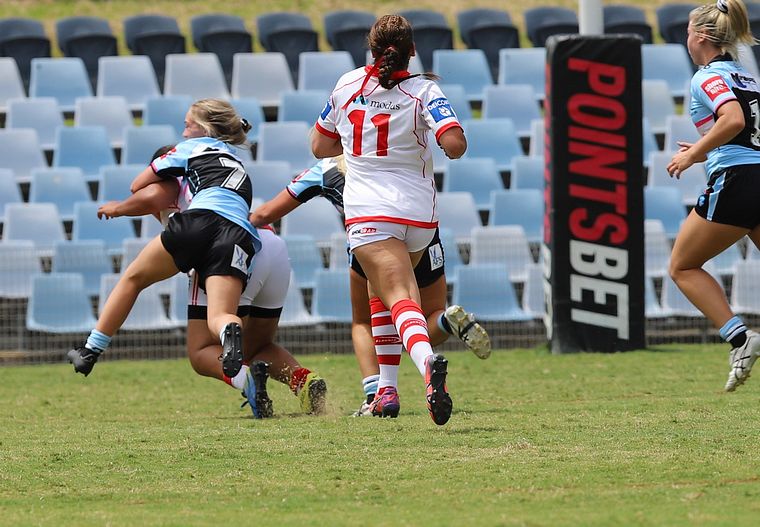 2022 Tarsha Gale Cup – Rnd 1 – Sharks v Dragons