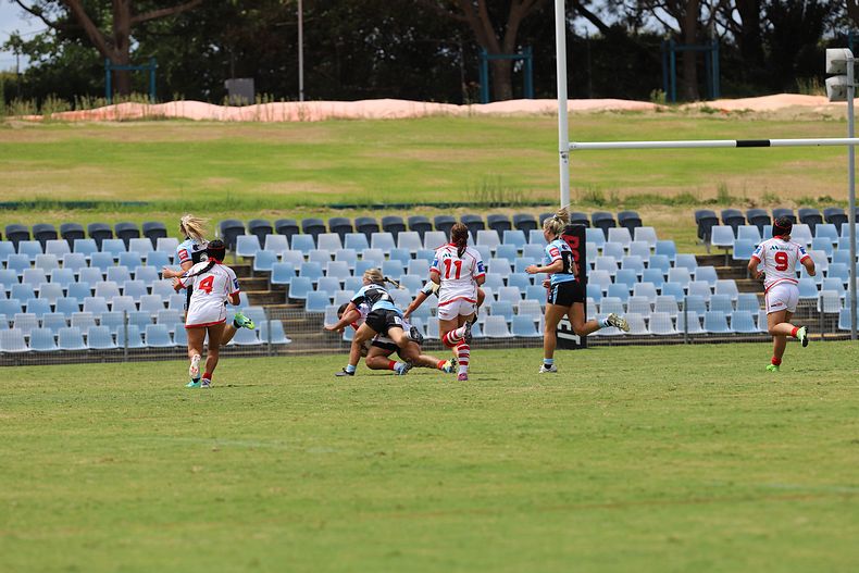 2022 Tarsha Gale Cup – Rnd 1 – Sharks v Dragons