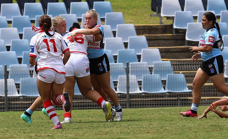 2022 Tarsha Gale Cup – Rnd 1 – Sharks v Dragons