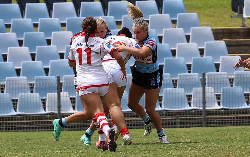 2022 Tarsha Gale Cup – Rnd 1 – Sharks v Dragons