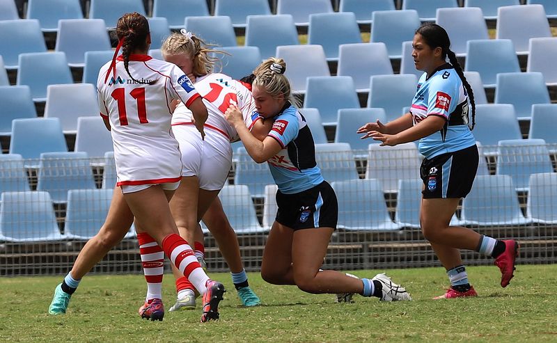 2022 Tarsha Gale Cup – Rnd 1 – Sharks v Dragons