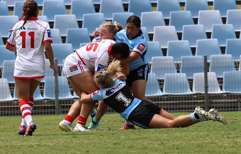 2022 Tarsha Gale Cup – Rnd 1 – Sharks v Dragons