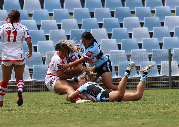 2022 Tarsha Gale Cup – Rnd 1 – Sharks v Dragons