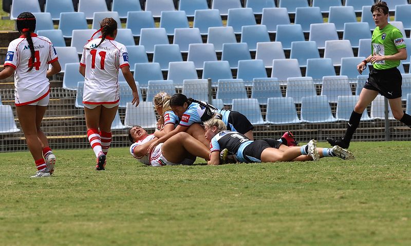2022 Tarsha Gale Cup – Rnd 1 – Sharks v Dragons