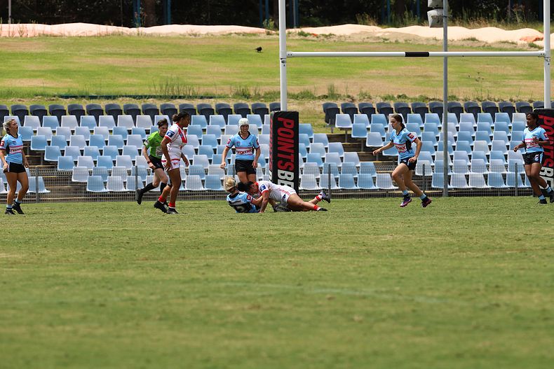 2022 Tarsha Gale Cup – Rnd 1 – Sharks v Dragons