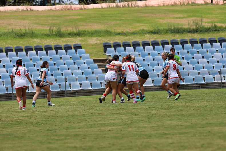 2022 Tarsha Gale Cup – Rnd 1 – Sharks v Dragons